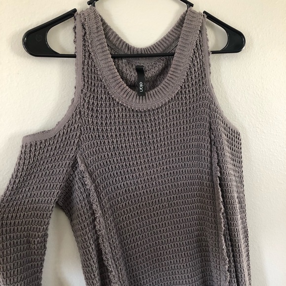 Elan Sweaters - Elan Cold Shoulder Top